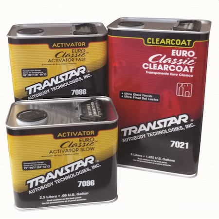Transtar Autobody Technology Euro Classic Clearcoat, 5 Liter 7021